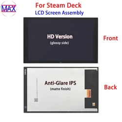 HD LCD Screen Assembly For Steam Deck Game Console 64G 128G 256G 512G 1TB Anti-Glare IPS LCD Display Screen With Touch Panel