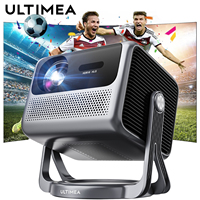 ULTIMEA Full HD 1080P Projector 4K Android TV 11.0 with Netflix, Smart 90° Gimbal, WiFi Bluetooth Proyector, Home Theater Beamer