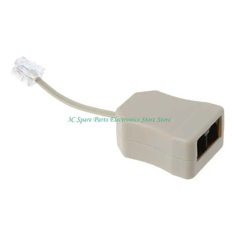 SZ RJ11 interfaces Adapter ADSL Modem Telephone Phone Fax Splitter Separator