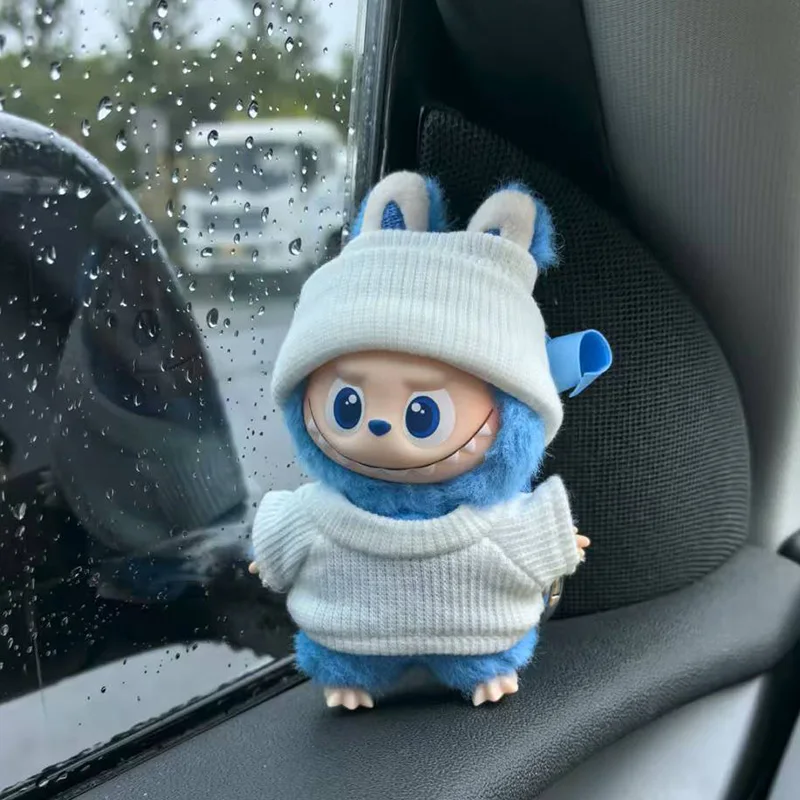 

Mini Labubu Clothing For 10.5cm Labubu V4 The Monsters Pin for Love Series Doll Clothes Outfit Accessories Ropa Labubu