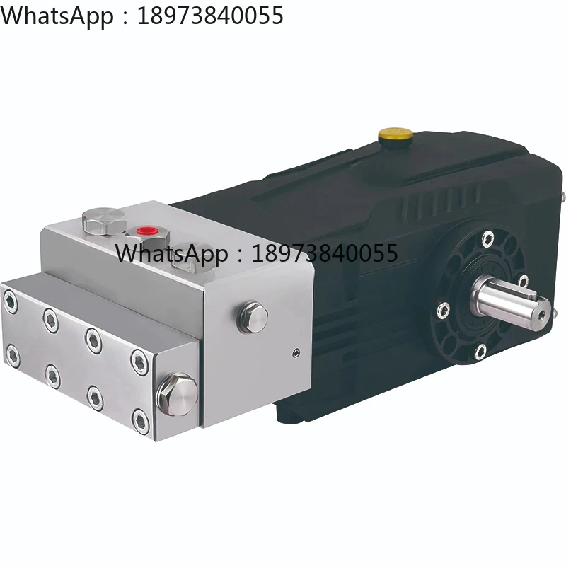 

800 бар, триплексный плунжерный насос из нержавеющей стали со сверхвысоким давлением, промышленный поршневой насос для мойки высокого давления