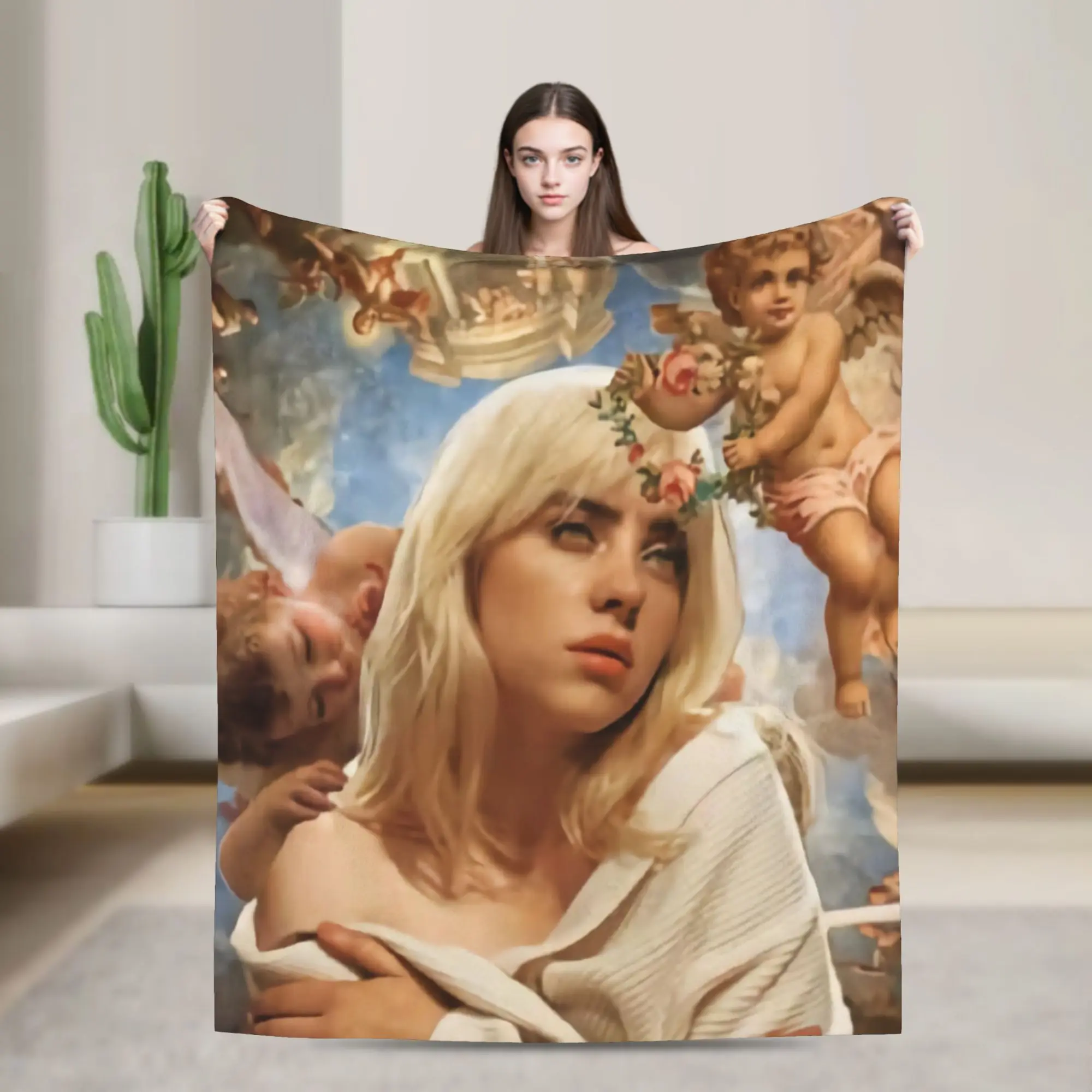 ضربني الصلب والناعمة الفانيلا بطانية لينة دائم رمي بطانية للأريكة كرسي التخييم الرسم المفرش غطاء سرير أريكة