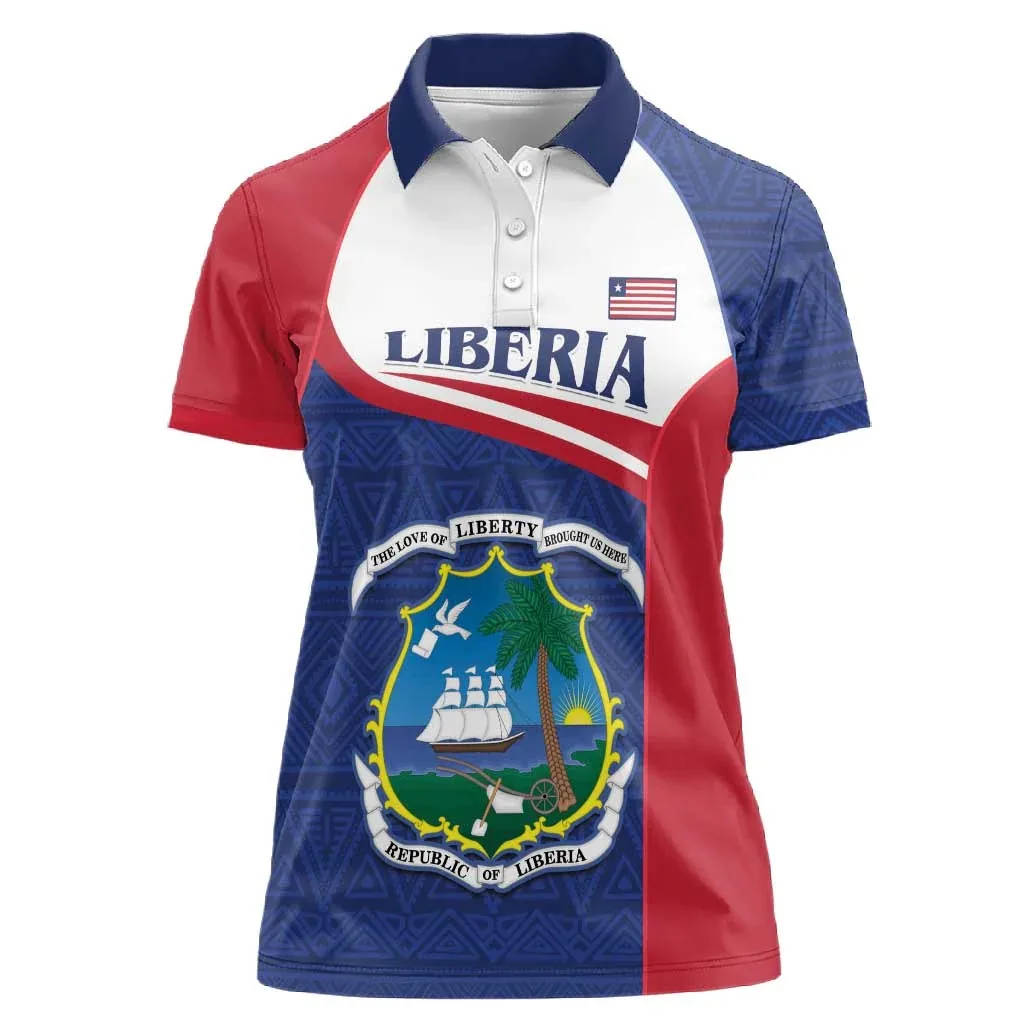 Women Cape Verde Tropical Polo T Shirt Short Sleeve Turn Down Collar Island Print Casual Summer Fashion Streetwear Top