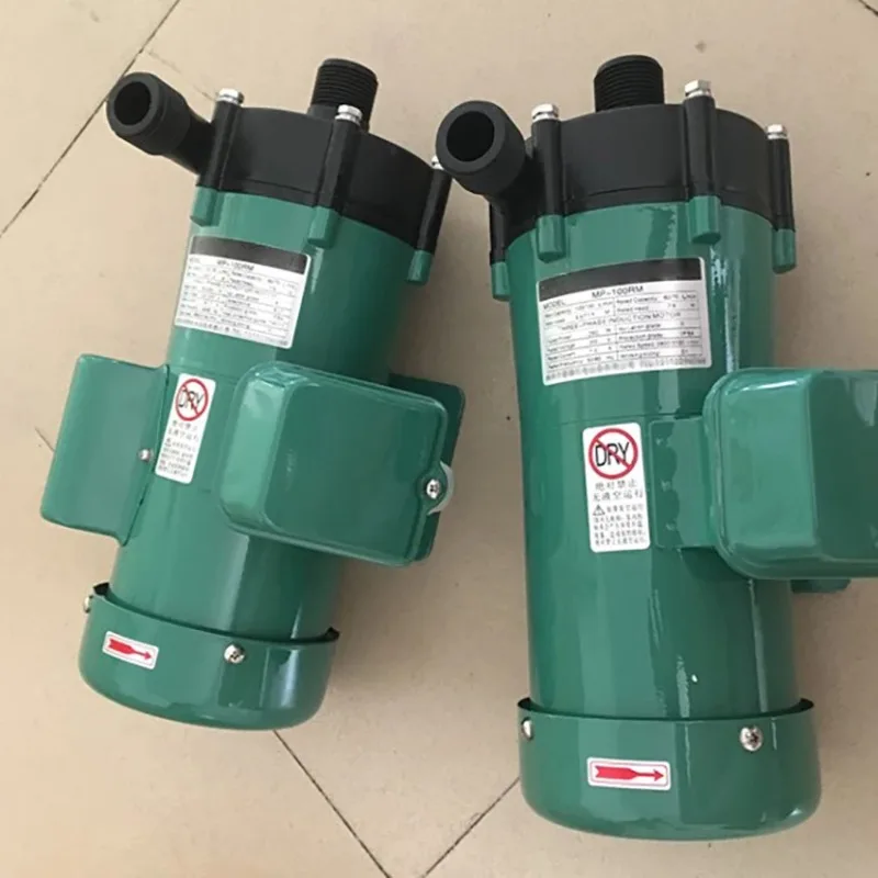 MP-100R/MP-100RM 250W Magnetic Drive Pump, 220V/380V Centrifugal Circulation Pump 60/70L/min Corrosion-Resistant