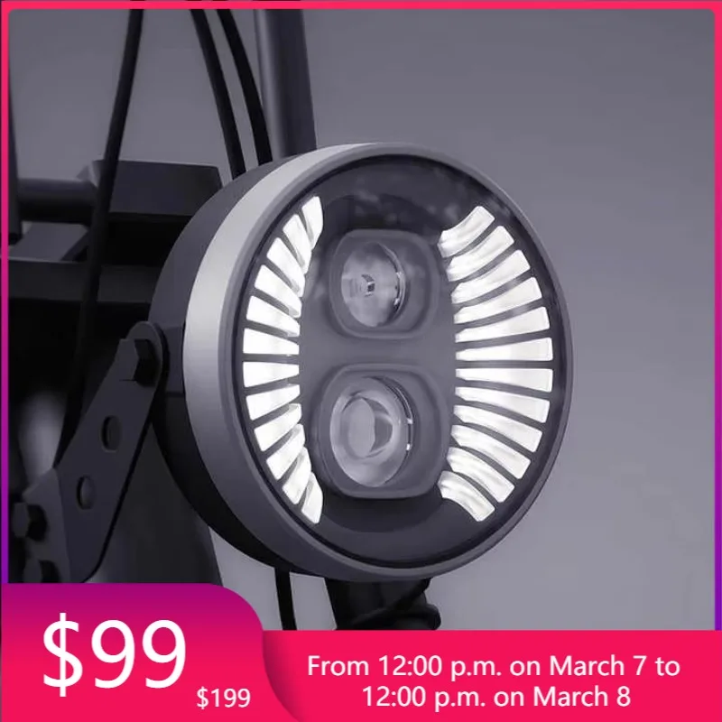 

High Quality OEM LED Bicycle Headlights for Fat Tire Electric Bikes Mountain Bikes Super Bright Battery Power for Night Rides