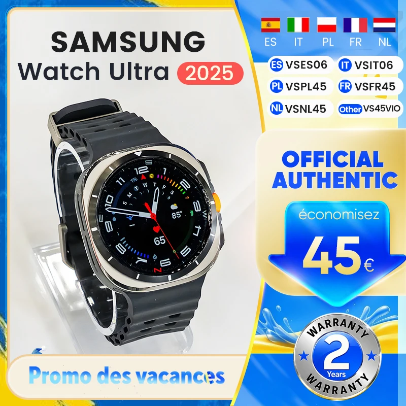 Montre connectée Samsung Galaxy Watch Ultra 2025