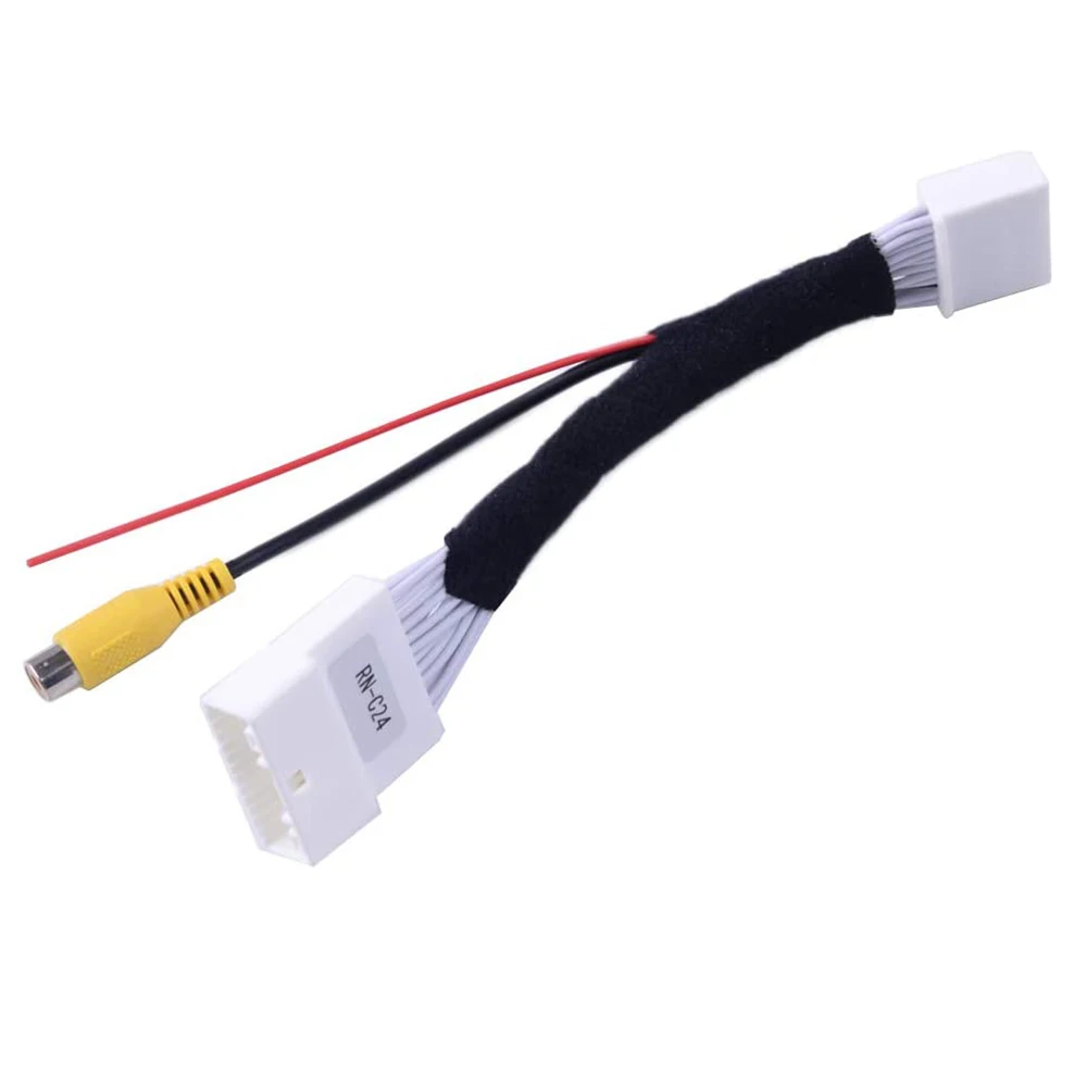 AEE5-24 Pin Adapter Rear View Camera Connection Cable For Renault&Dacia For Opel For Vauxhall For Clio 4 2012-Up