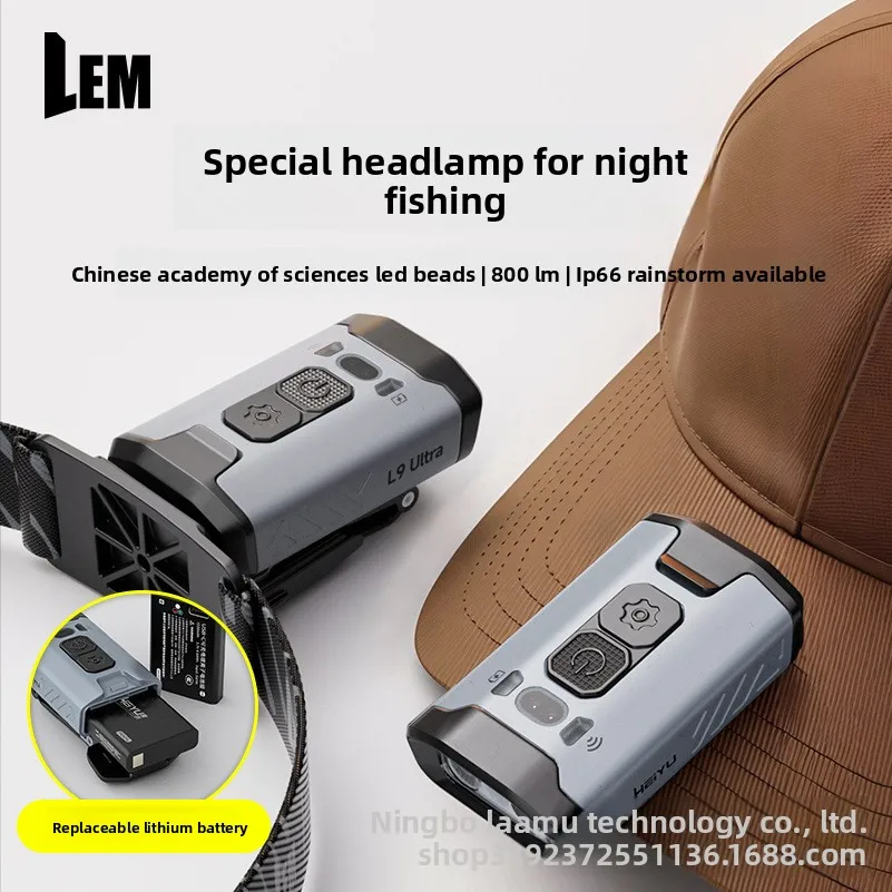 

Новый налобный фонарь для ночной рыбалки с индукционным датчиком, длительным временем работы от аккумулятора, перезаряжаемый, с мощным светом