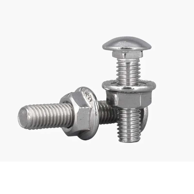 

Square Neck Bridge Bolt 304 Stainless Steel Anti Rotation Design M5 M6 M8 M10 M12
