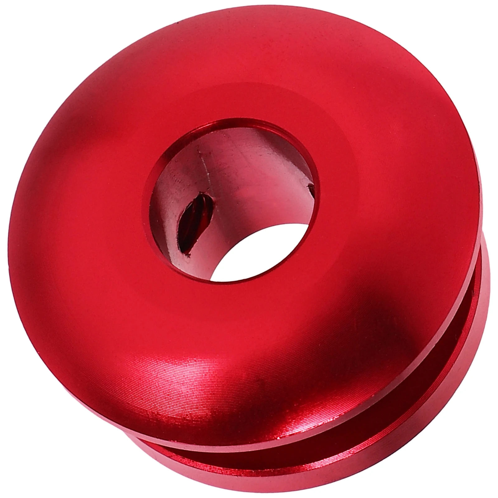 

Red Aluminum Alloy Shift Boot Collar Universal Car Shift Knob Adapter Retainer Interior Accessories Easy