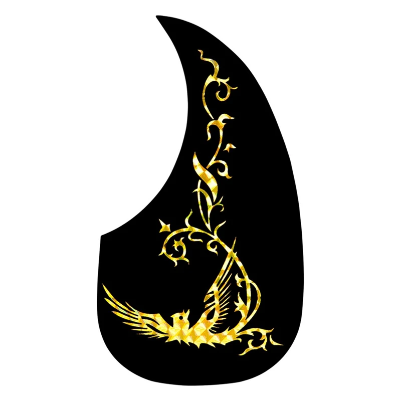 Water Drop Type Laser Guitar Pickguard Anti-Scratch Board PVC Classical Guitar Pickguard Anti-Scratch Board