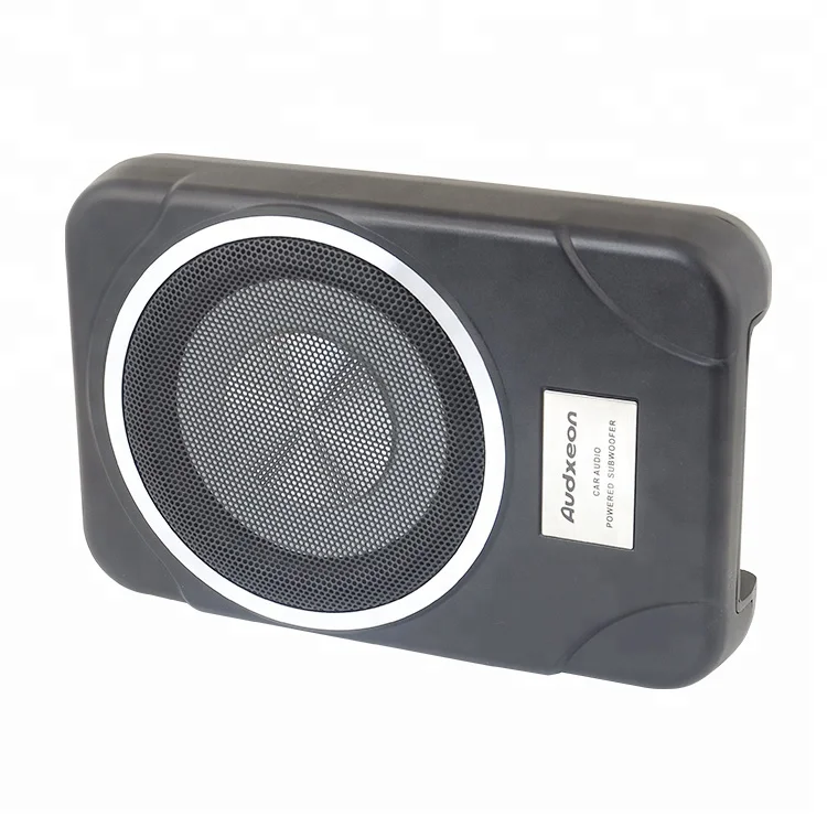 Hot sale under chair 10.1 inch speaker with high power out car active subwoofer 800W for universal car