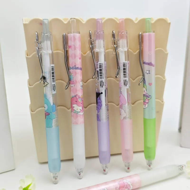 Sanrio Hello Kitty Kuromi My Melody Blindbox-Stift, kreativ, hochwertig, für Studenten, glatt, schnell trocknend, einziehbarer Gelstift, Geschenk