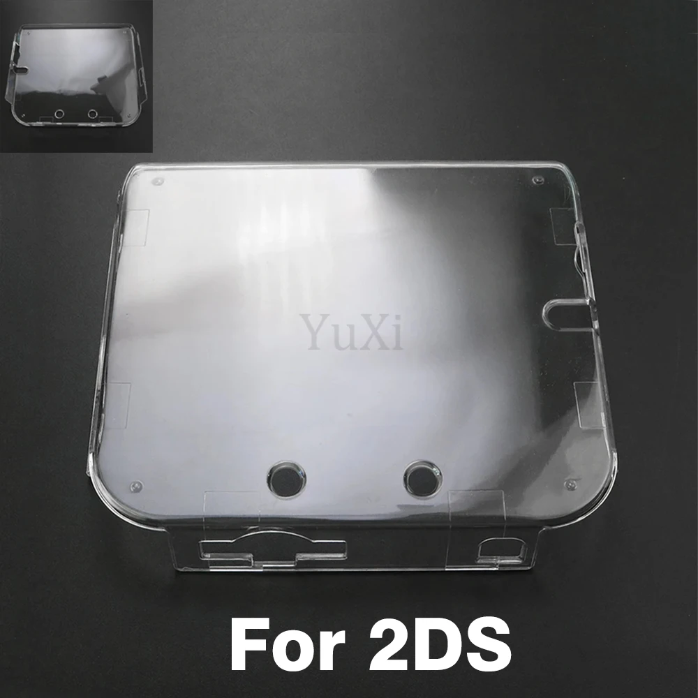 Klar Kristall Schutzhülle Für Nintend NDS Lite NDSi XL LL Kunststoff Hard Shell Haut Fall Abdeckung Für 2DS Neue 3DS XL LL GBA SP