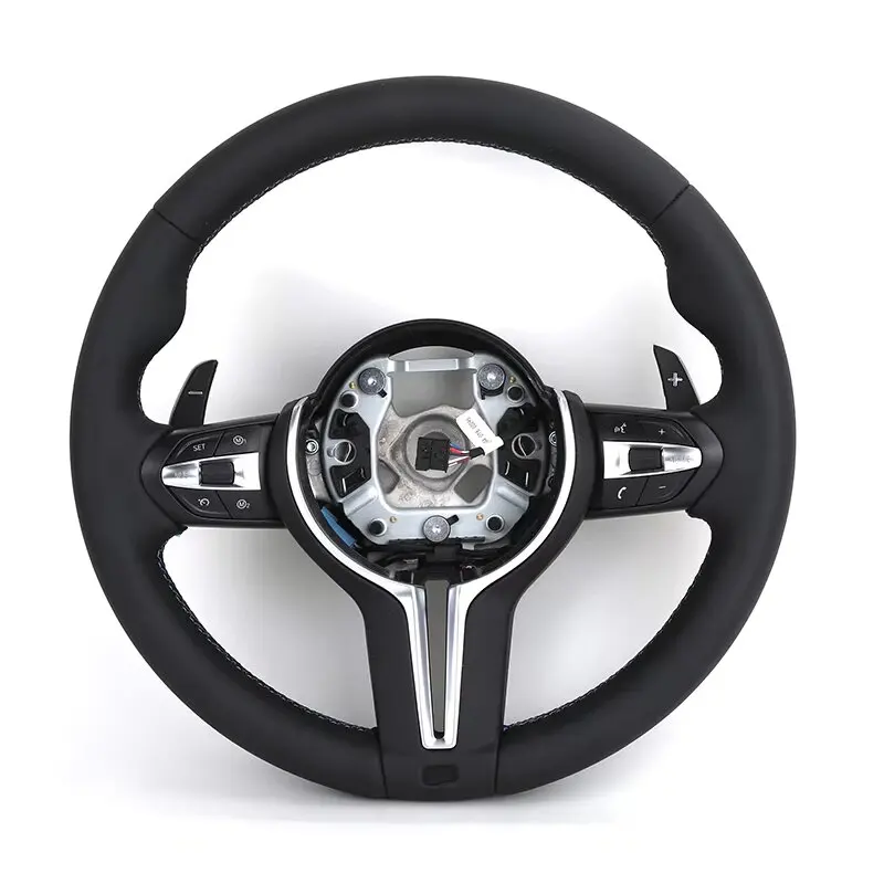 Leather Car Steering Wheel For BMW F30 F10 F20 F21 F22 F87 F80 F82 M2 M3 M4 M5 M6 F01 F36 F32 F31 F25 F01 F02 X5 Car Accessories