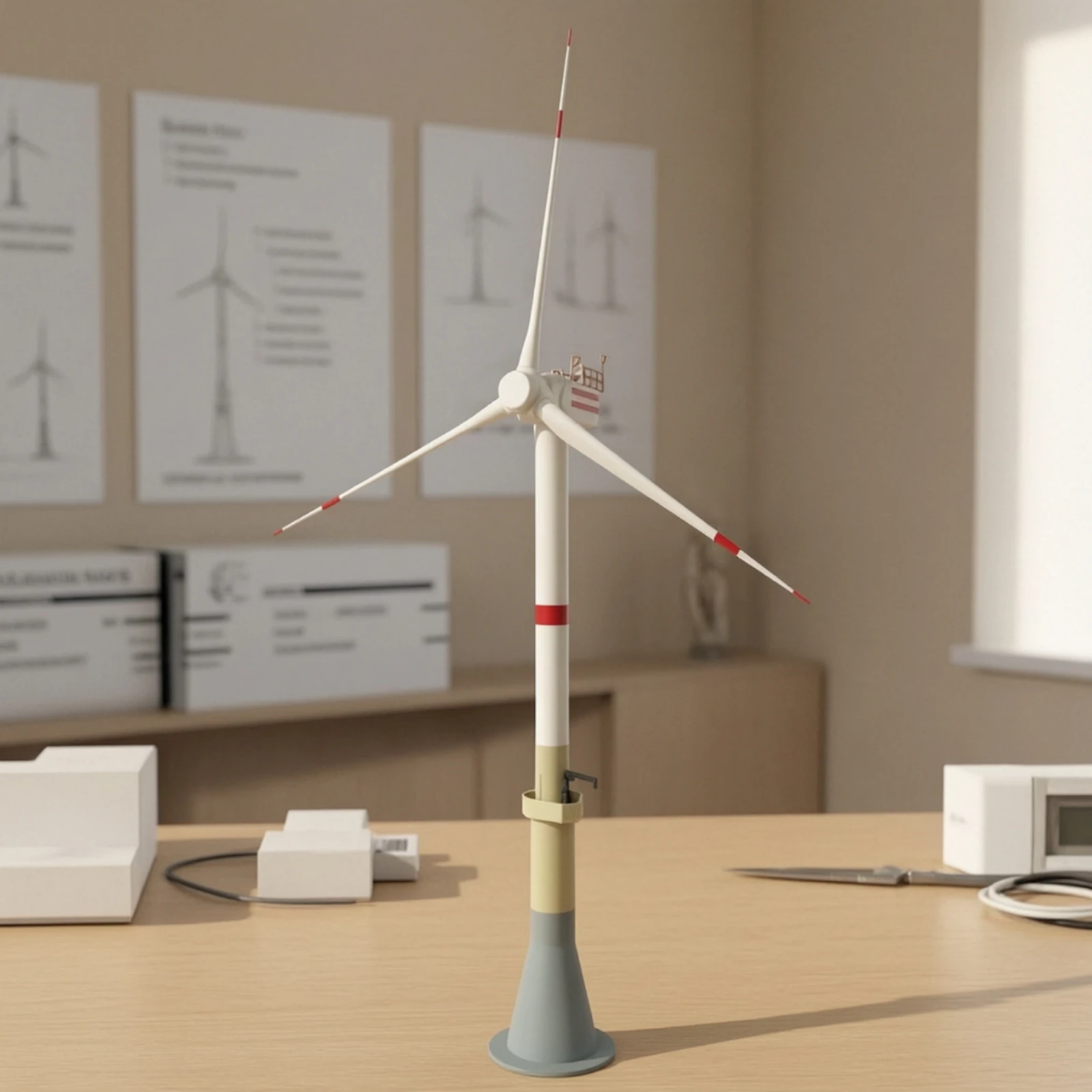 Wind Turbine Model Kit Portabl - огляд і ціна Science Exhibition Models