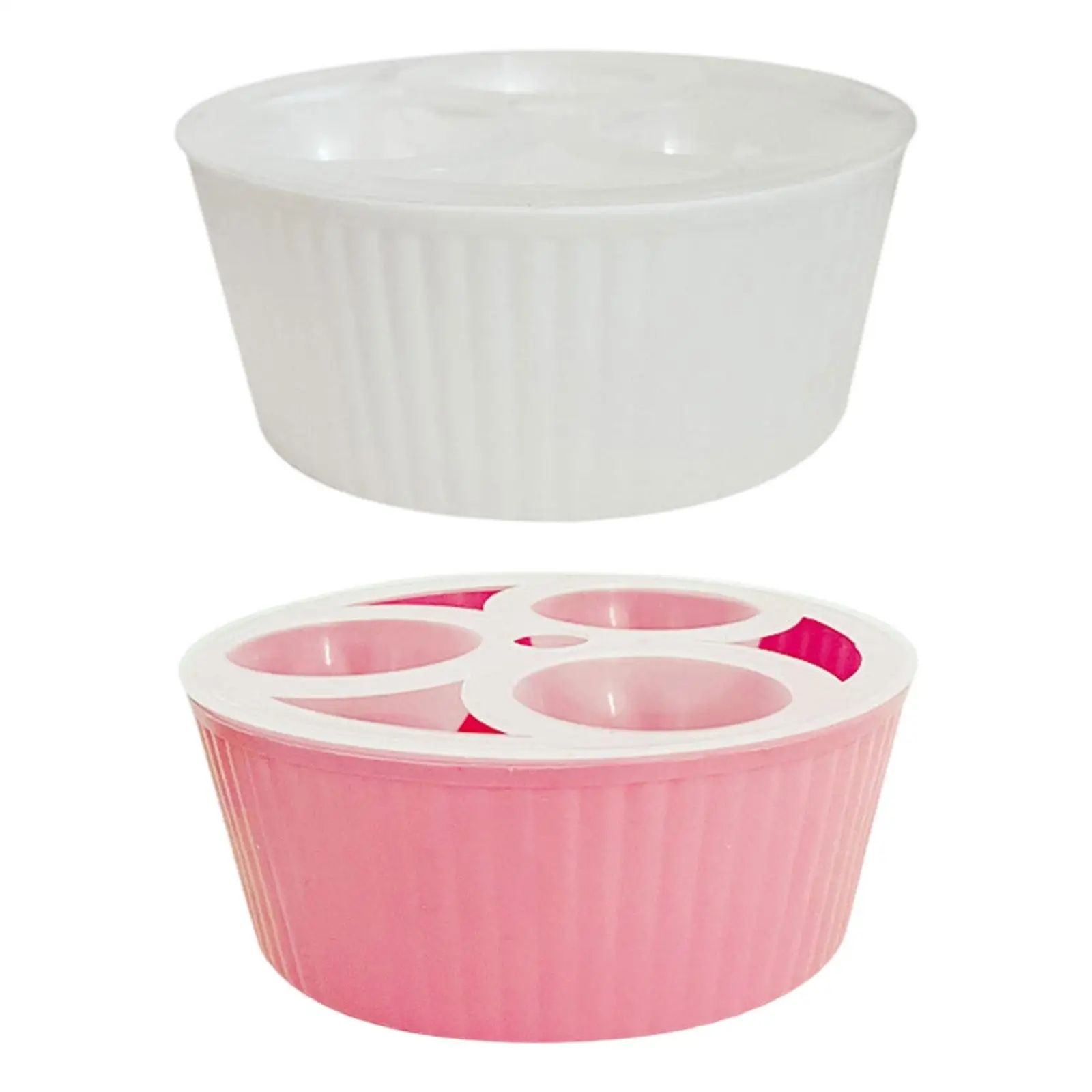 

Tabletop Hydroponic Planter Container Large Flower Pot for Daffodil Bulbs Indoor Stable Bottom Home Gardening