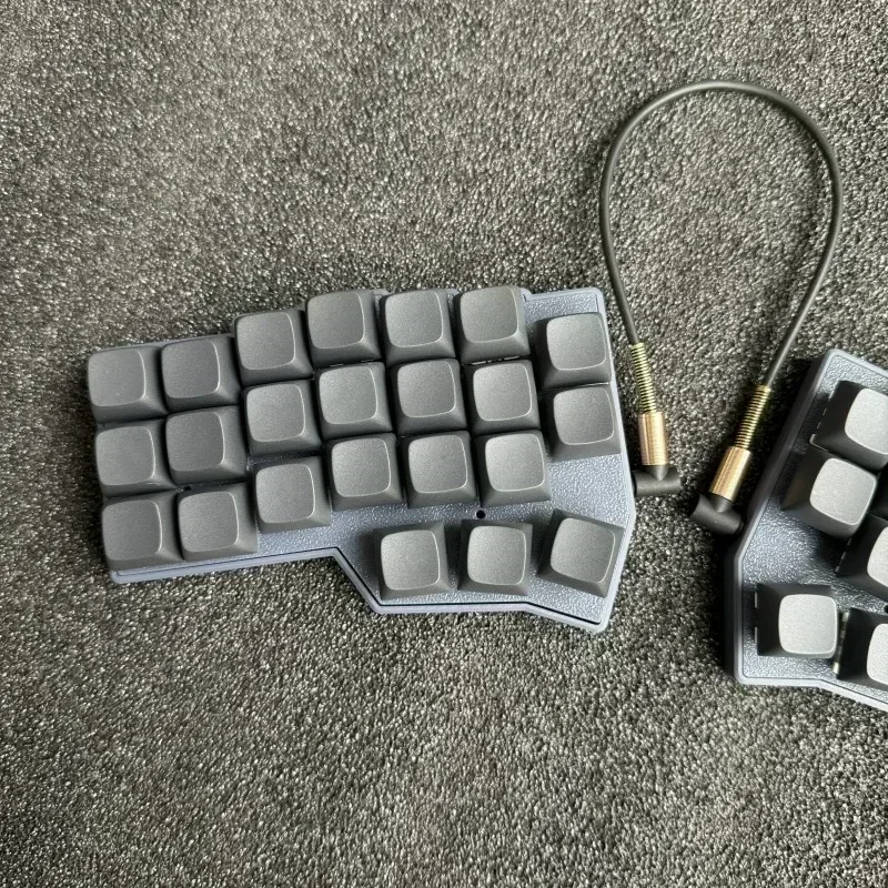Corne V4.1 Split Keyboard Kit Support QMK/VIAL Wired RGB Custom HotSwap Ergonomic DIY Gamers Design Left and Right Hand Keyboard