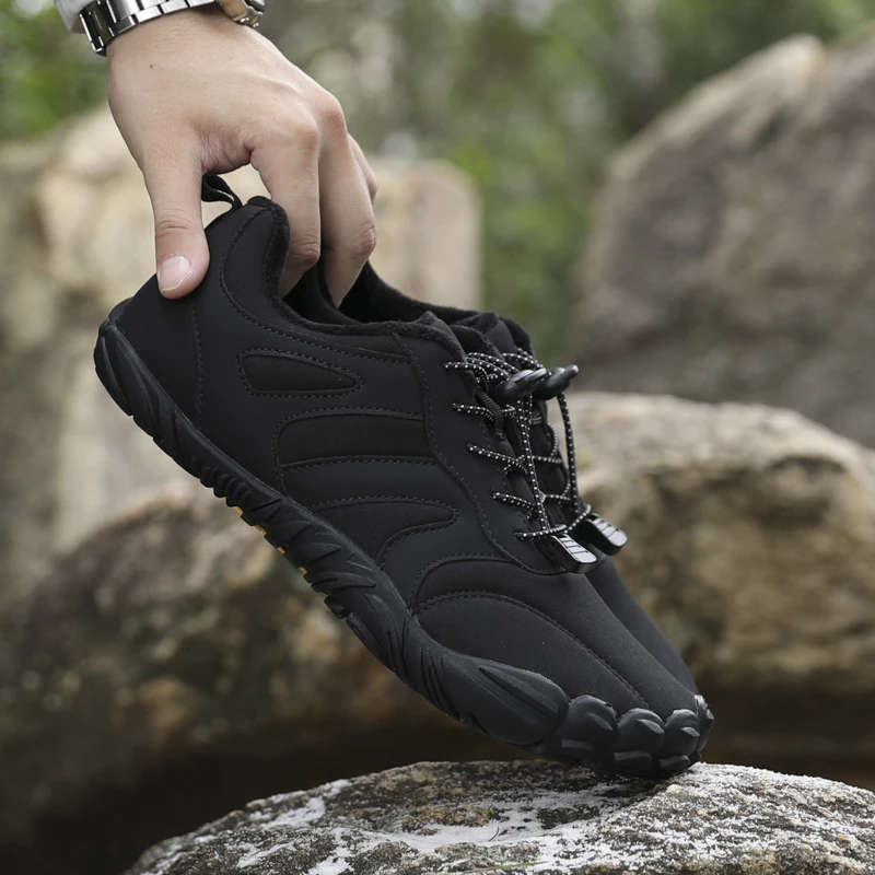 الشتاء الرجال أحذية الثلوج الدافئة امرأة أحذية رياضية للجنسين في الهواء الطلق أحذية مشي المضادة للانزلاق خفيفة الوزن الرجال المشي لمسافات طويلة الكاحل القطن الأحذية #3