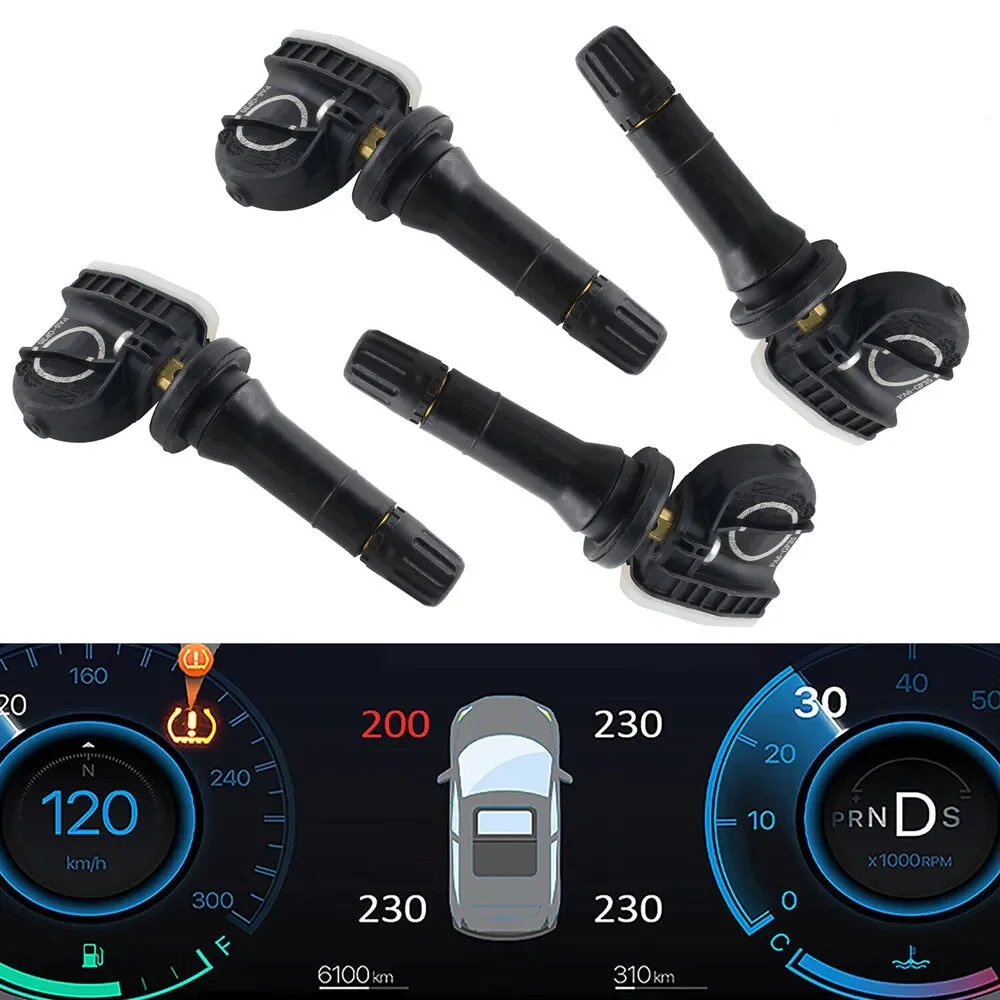 4Pcs Car Tire Pressure Sensors TPMS For Ford F-150 15-20 Edge Mustang Ranger Lincoln Continental MKX OEM# F2GZ-1A189-A