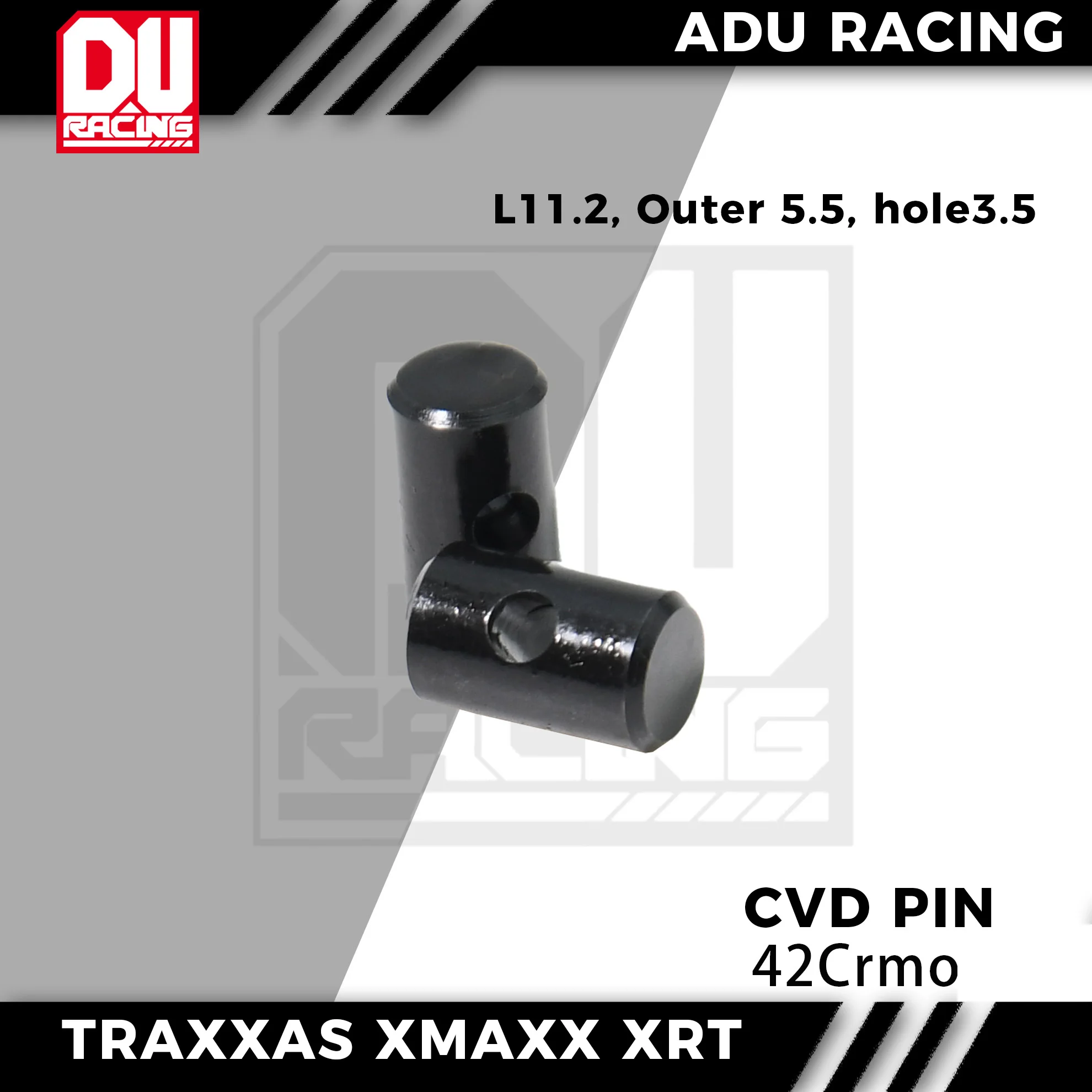 ADU RACING HARD STEEL CVD Barrels FOR TRAXXAS 1/5 8S X-MAXX XRT