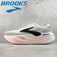 BROOKS GlycerinMAX  Running Shoes Men's & Women's Summer Cushioning Sports Pale Pink 36-45Size