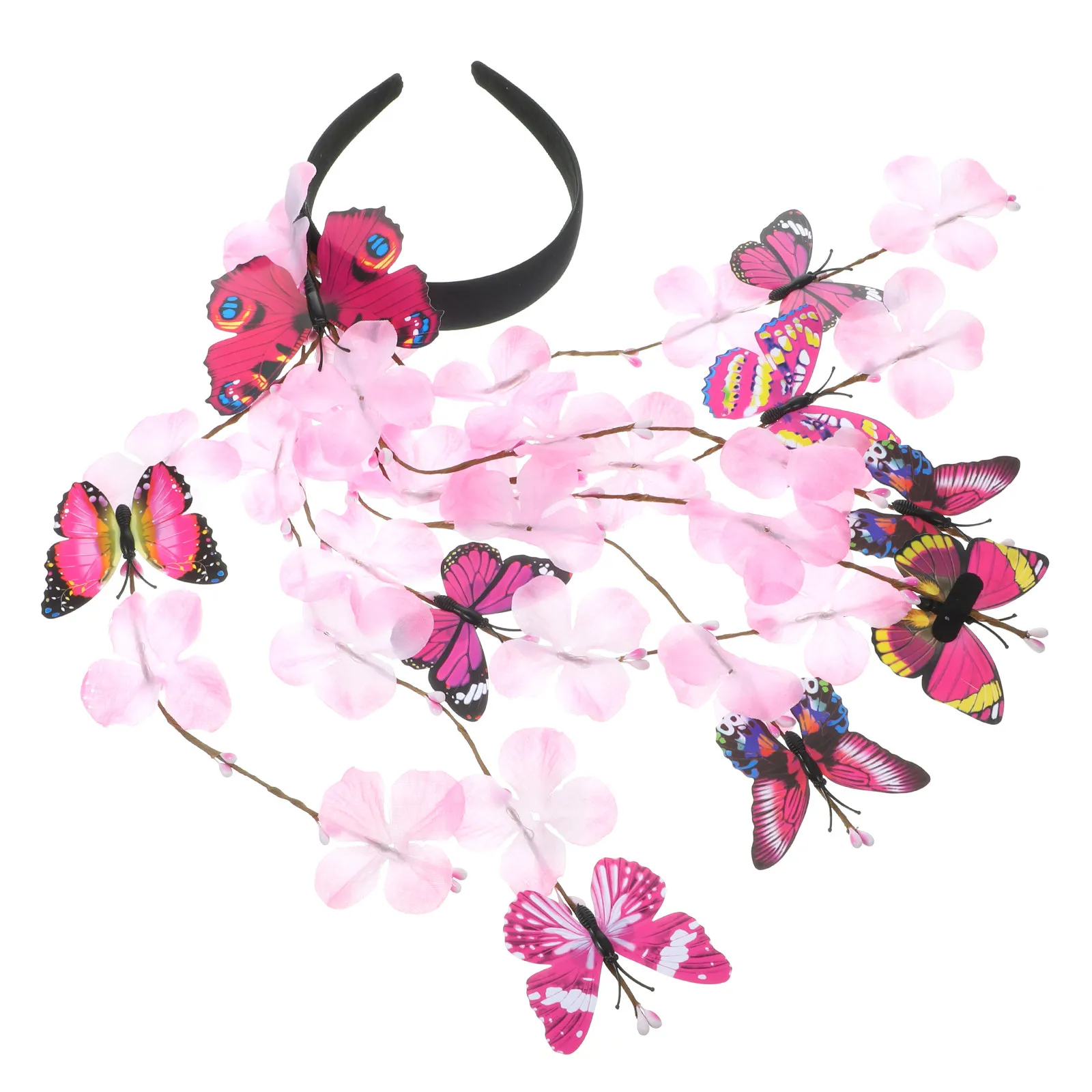 

Fashion Butterfly Hair Accessory for Women Lightweight Compact Headband Perfect for Party Prom Tea Party Birthday Anniversary