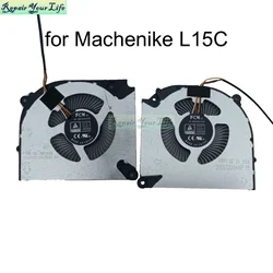 Laptop Cooling Fan for Machenike L15C Notebook, CPU GPU FAN Cooler FPP6 FPP7 DFS5K223052830Q DFS5L32616486P DC 5V New