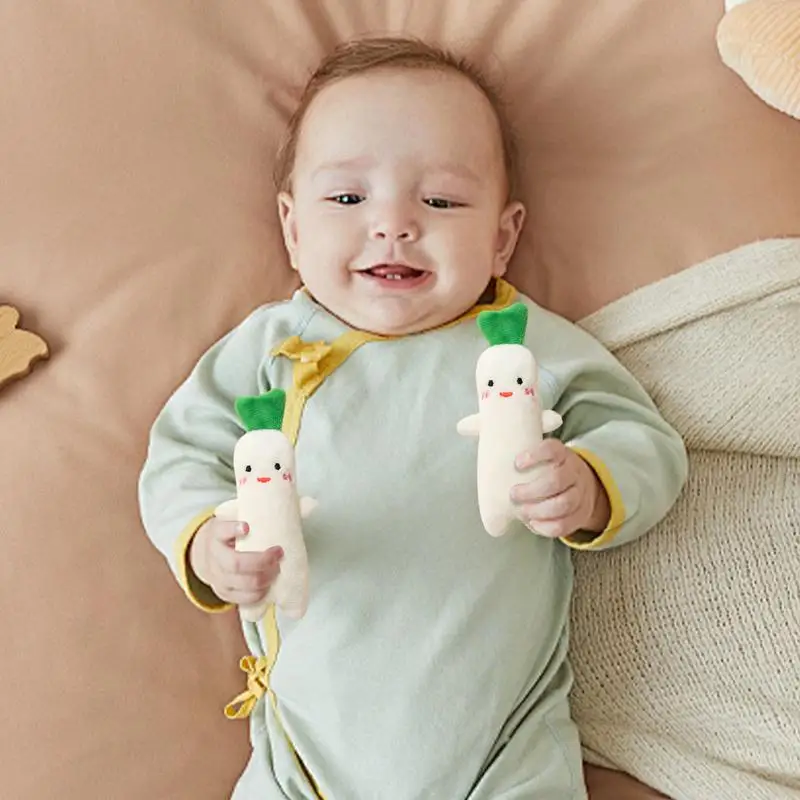 なだめる人形ベビー野菜快適人形ベビーおしゃぶり睡眠用ソフト食品ぬいぐるみアクセサリー子供のための女の子