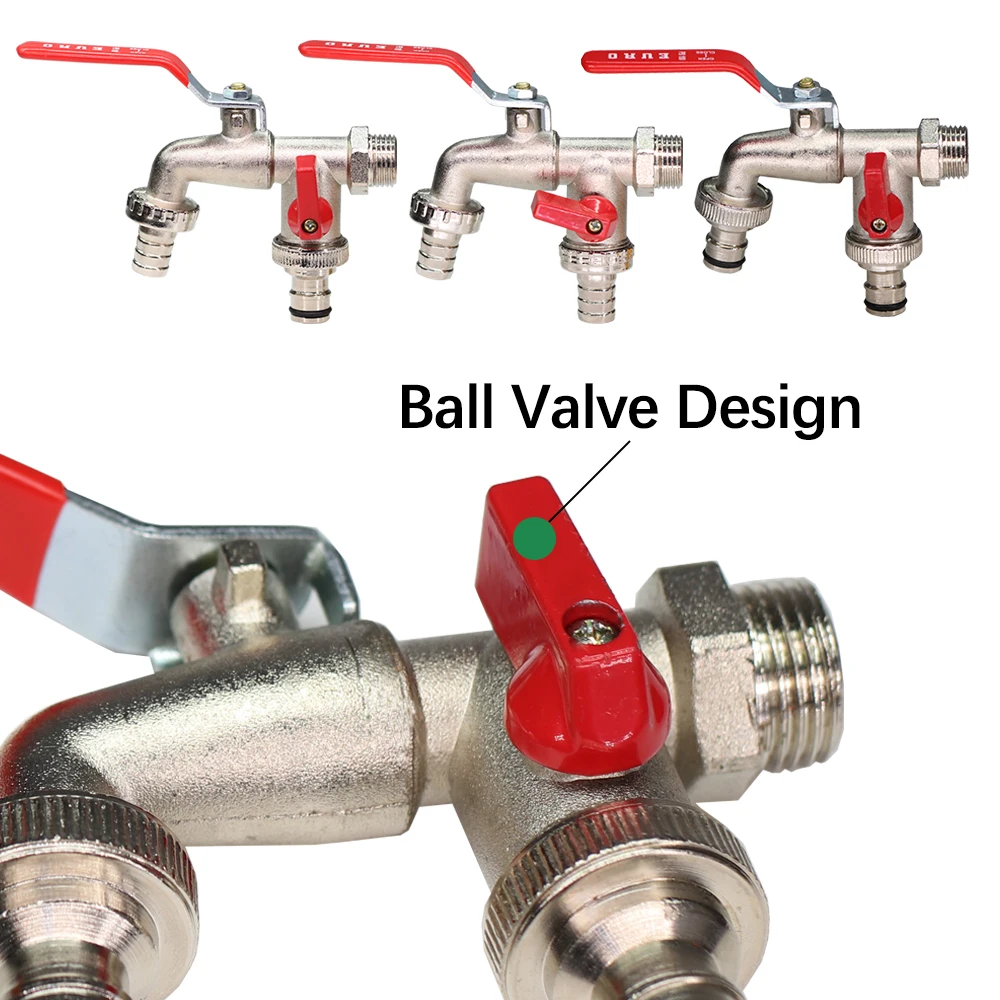 1PC Red handle 1/2 \