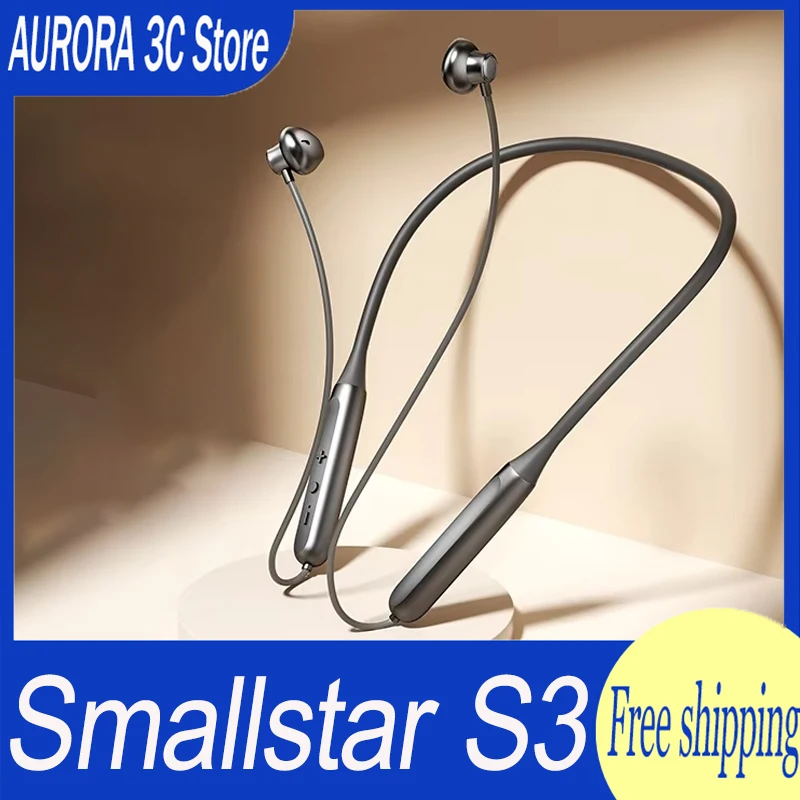 Smallstar S3 Earphones Half-Ear Bluetooth Wireless Neck Hanging Earphone Bilateral Stereo Earphone Customize For Outdoor Sports