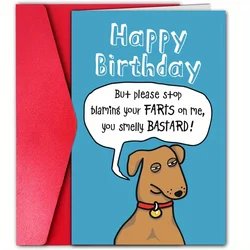 1pc, birthday card, funny birthday card for her, husband birthday card, best friend birthday card.