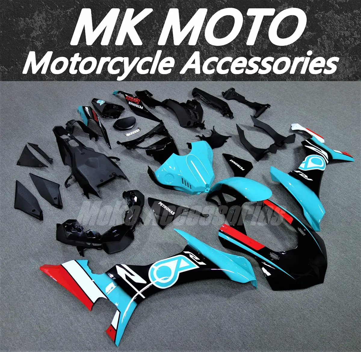 

Комплект обтекателей для Yzf R1M R1 2015-2019, высококачественный комплект кузовных деталей из АБС-пластика, зеленый, черный, красный