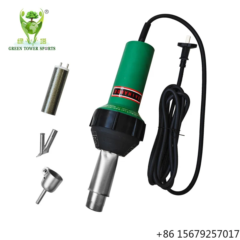 Hot Air Welder Heating Gun PVC Vinyl Rod Welding Hot Gas Pistol Tool Kit Pvc Vinyl Floor Welding Gun Floor Repair Welding Tool