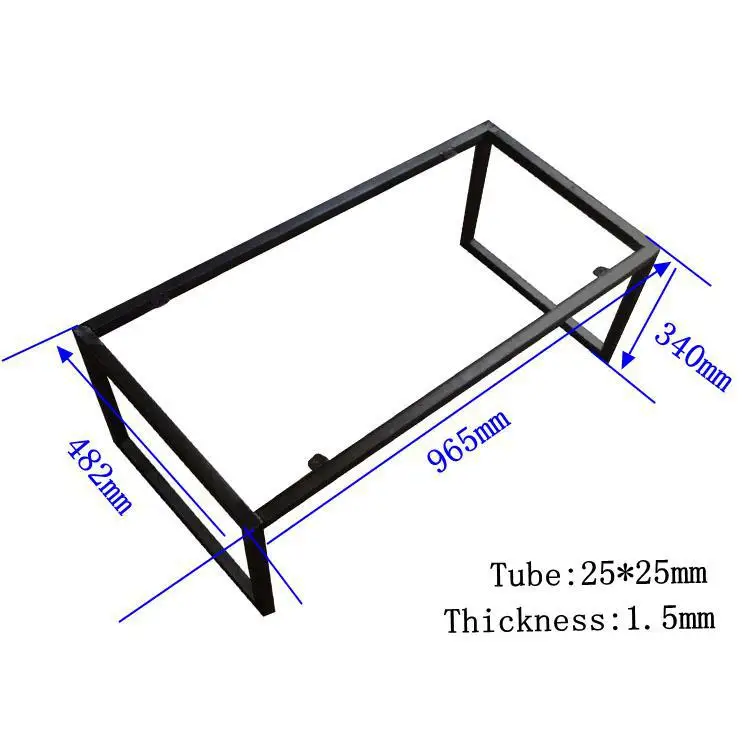 

Modern Iron Leg Brackets Versatile Metal Furniture Table Hardware Dining School Outdoor Hotel Hospital Mall Furniture Feet
