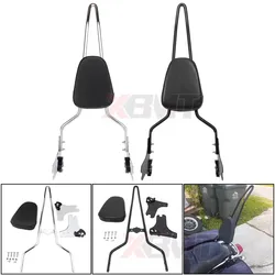 Motorcycle Backrest Sissy Bar For  Harley Touring Road King FLHT FLHX FLTR Street Electra Glide 1997 1998 1999 2000 2001-2008