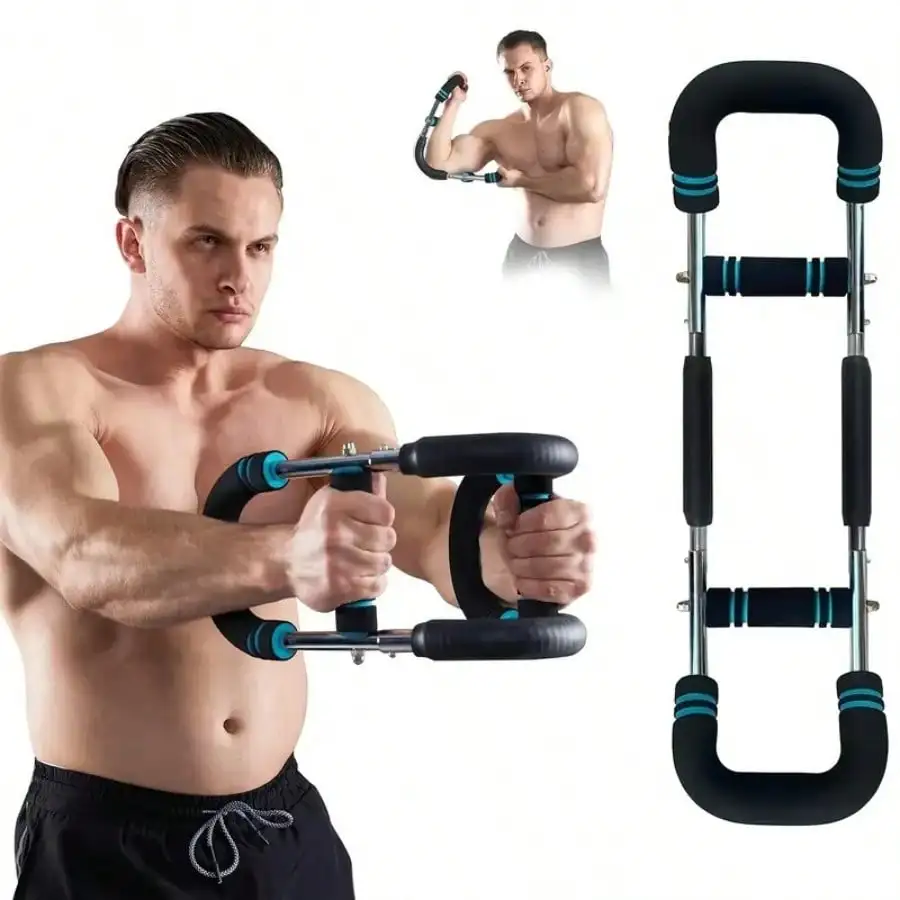 U-förmiger Handgreifer Nicht leicht verformbar Stärken Twister Arm Trainer Power Twister Bar Fitnessgeräte