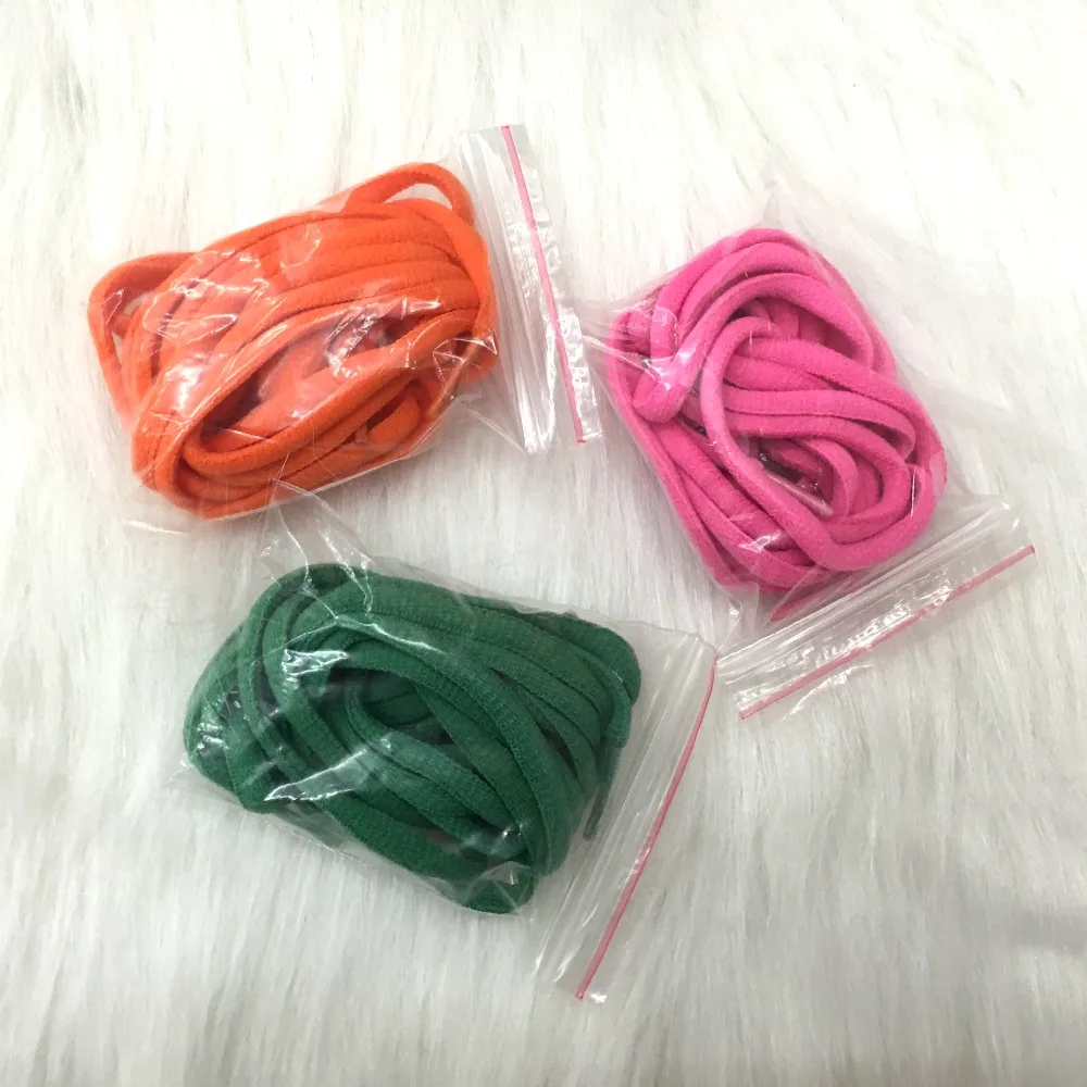 1Pair Shoelace Athletic Sport Sneakers Shoe Lace Elastic Flat Shoelaces Bootlaces Laces Strings for Multi Color 100/120/140CM