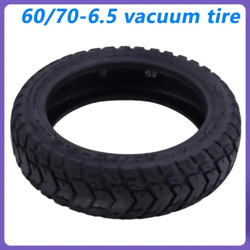 60/70-6.5 Vacuum Tire Square Pattern Off Road for Electric Scooter Parts Replacement