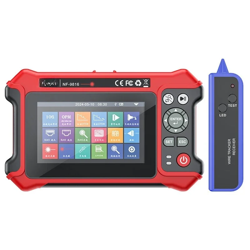 NF-9816 16-in-1 OTDR Optical Fiber Fault Detector Optical Power Tester for Optical Fiber Breakpoint