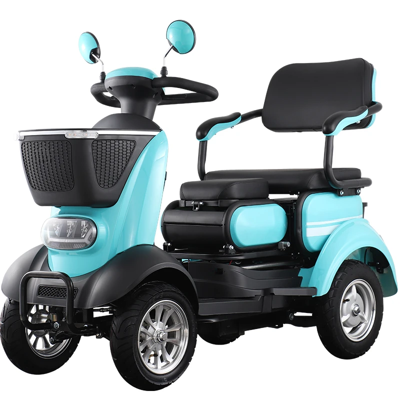 XW4 48 Volt 500 Watt Electric Scooter Mobility Motorcycle with Storage Basket for Elderly