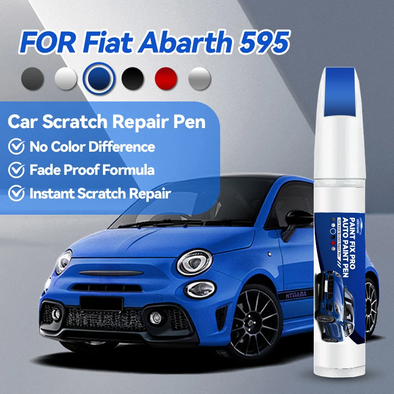 Car paint pen For Fiat Abarth 595 auto paint concealer pencil acrylic paints body repair car accessories automotive detailing