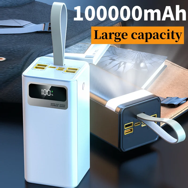 Outdoor Power Equipment Brands - 100000mAh large capacity mobile power bank