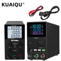 KUAIQU DC Adjustable Laboratory Power Supply 30V 10A 60V 5A 120V 3A Voltage Current Regulator 5V/2A USB Port For Repair PCB Test