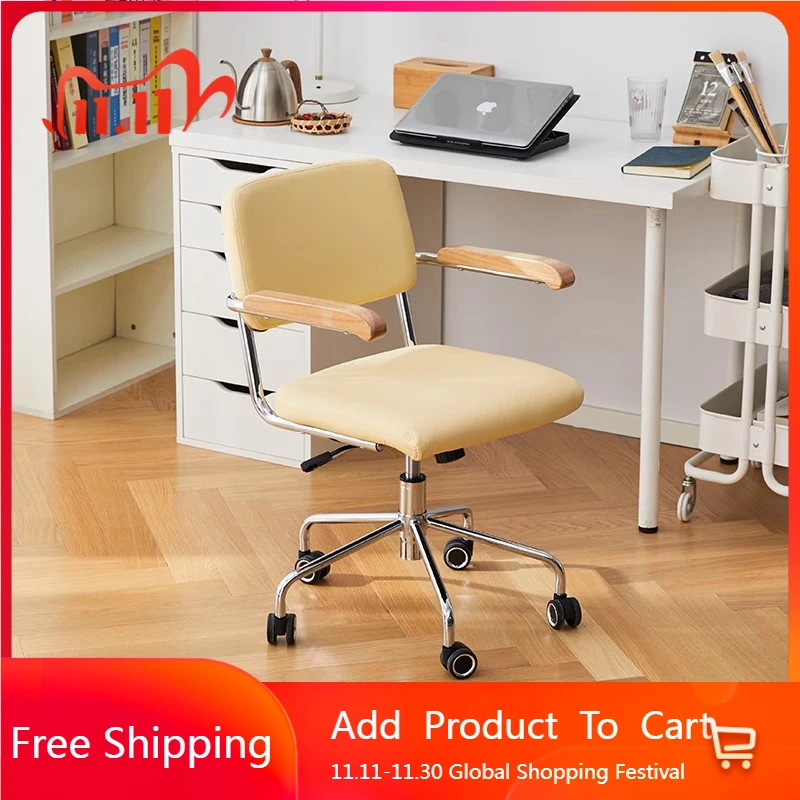 

Backrest Reading Office Chair Wheels Conference Comfortable Office Chair Mobile Modern Playseat Silla Oficina Trendy Furniture