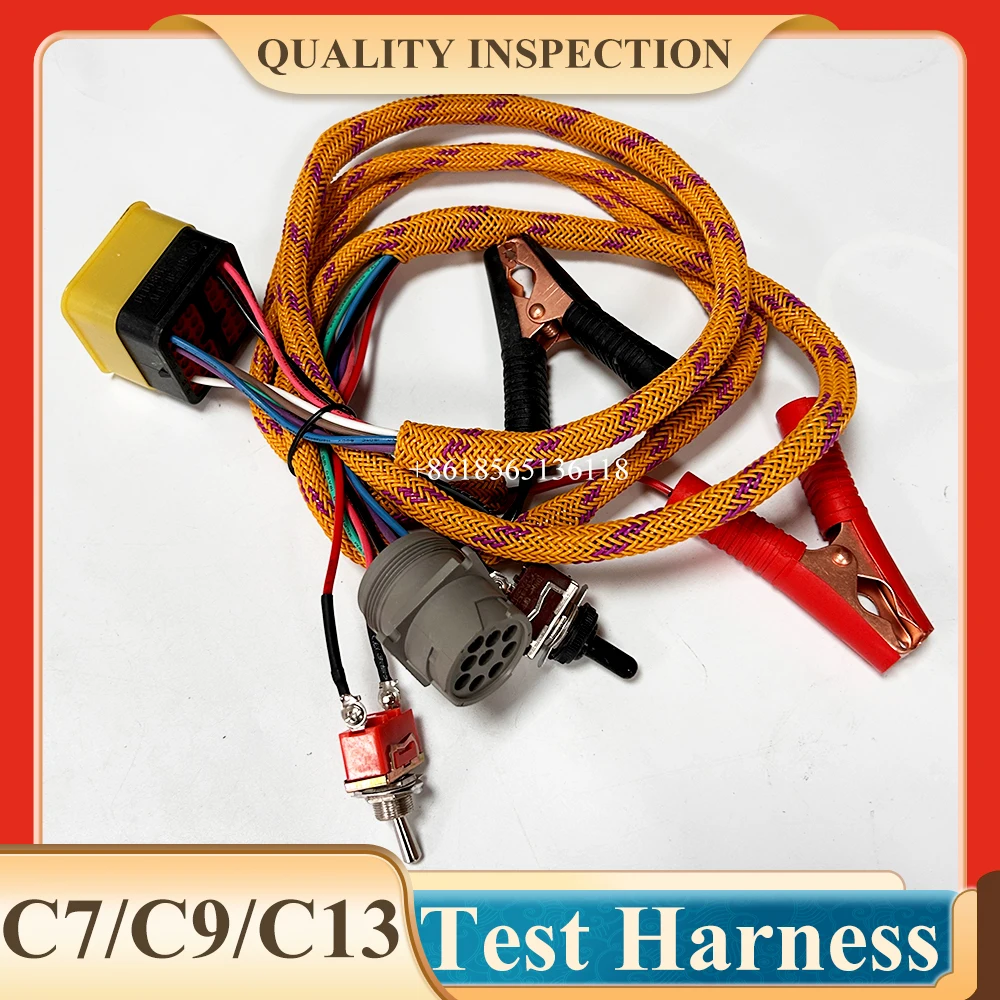 E345B C7 C9 C13 Series Engine Start Throttle Detection Test Harness for Caterpillar Machine