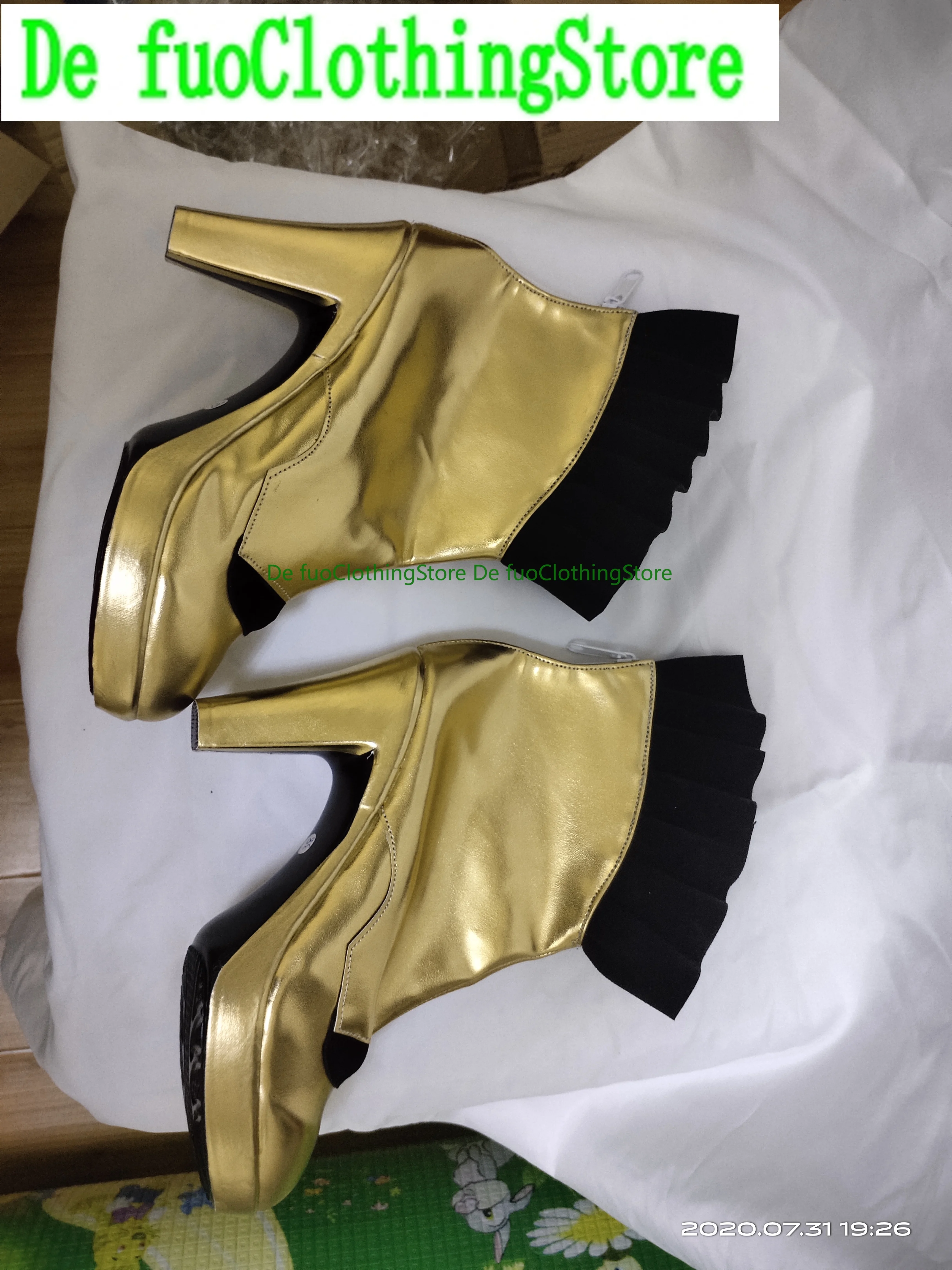 Buty DefuoFate Grand Ishtar Cosplay Buty do Cosplayu Gra Boże Narodzenie Anime Halloween Sklep z Butami