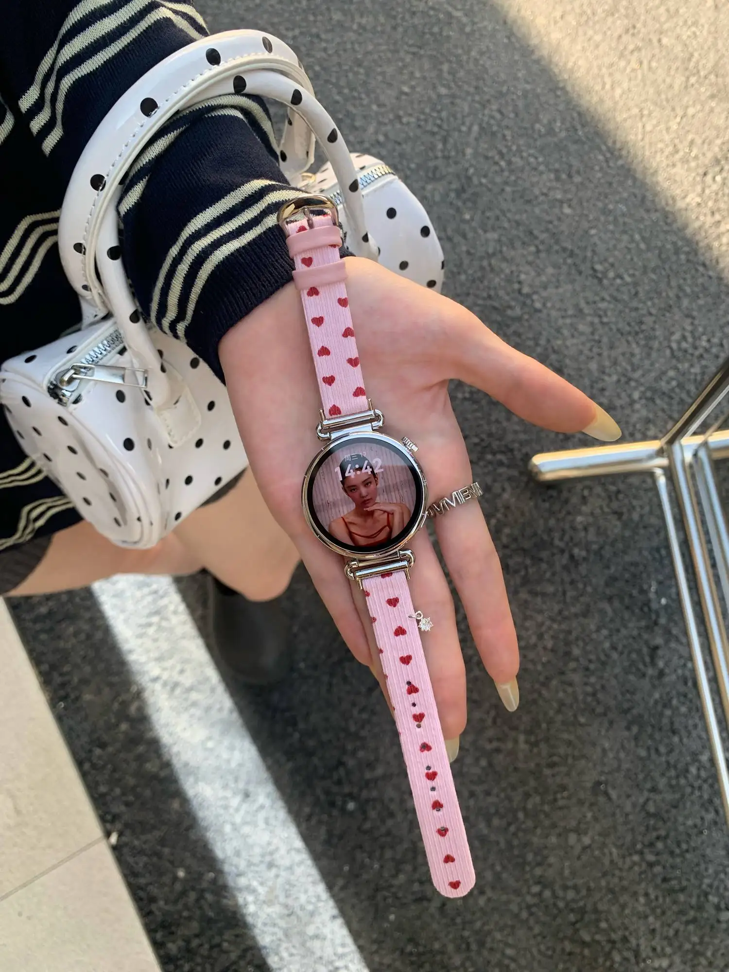 Correa exclusiva de 20mm para Samsung Galaxy Watch 7 FE 5 Pro 4 6 classic 44mm 40mm Correa deportiva con lazo de cuero