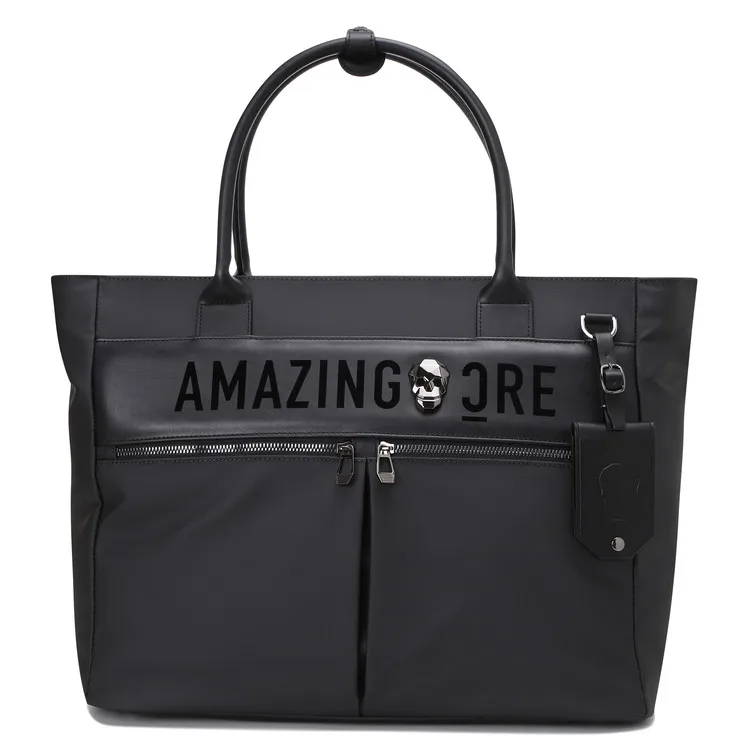 Men's Golf Travel Duffle Bag, Large Capacity Luxury Tote, Multi-Functional Carryall for Work & Gym, M/L Size