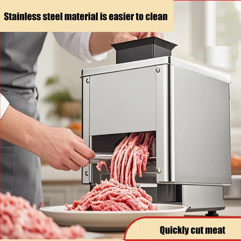2025 Home Economical Commercial Automatic Meat and Vegetable Slicer